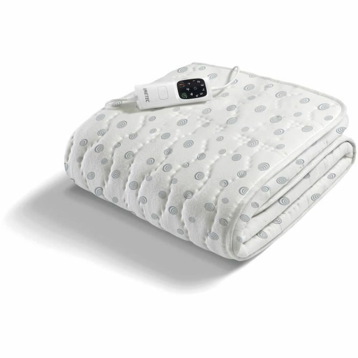 Cobertor Elétrico IMETEC 16630 Branco/Cinzento